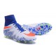 2016 Best Nike Hypervenom Phantom II Soccer Shoes Blue White Orange