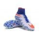 2016 Best Nike Hypervenom Phantom II Soccer Shoes Blue White Orange