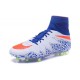 2016 Best Nike Hypervenom Phantom II Soccer Shoes Blue White Orange