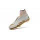 Nike Hypervenom 2 Phantom Men's Nike Football Cleats Neymar x Jordan White Gold