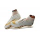 Nike Hypervenom 2 Phantom Men's Nike Football Cleats Neymar x Jordan White Gold