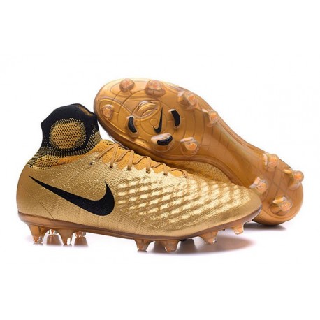 mens gold soccer cleats