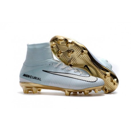 White Gold Cr7 Shoes Online
