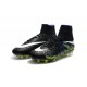 Men's Football Cleats - Nike Hypervenom Phantom II Soccer Shoes Black White Volt Blue