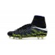 Men's Football Cleats - Nike Hypervenom Phantom II Soccer Shoes Black White Volt Blue