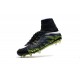 Men's Football Cleats - Nike Hypervenom Phantom II Soccer Shoes Black White Volt Blue