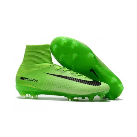 green nike soccer cleats