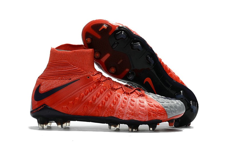 nike hypervenom red and gray