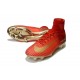 Nike Mercurial Superfly V FG 2017 New Football Boots Red Gold