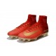 Nike Mercurial Superfly V FG 2017 New Football Boots Red Gold