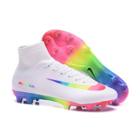 nike superfly white and pink