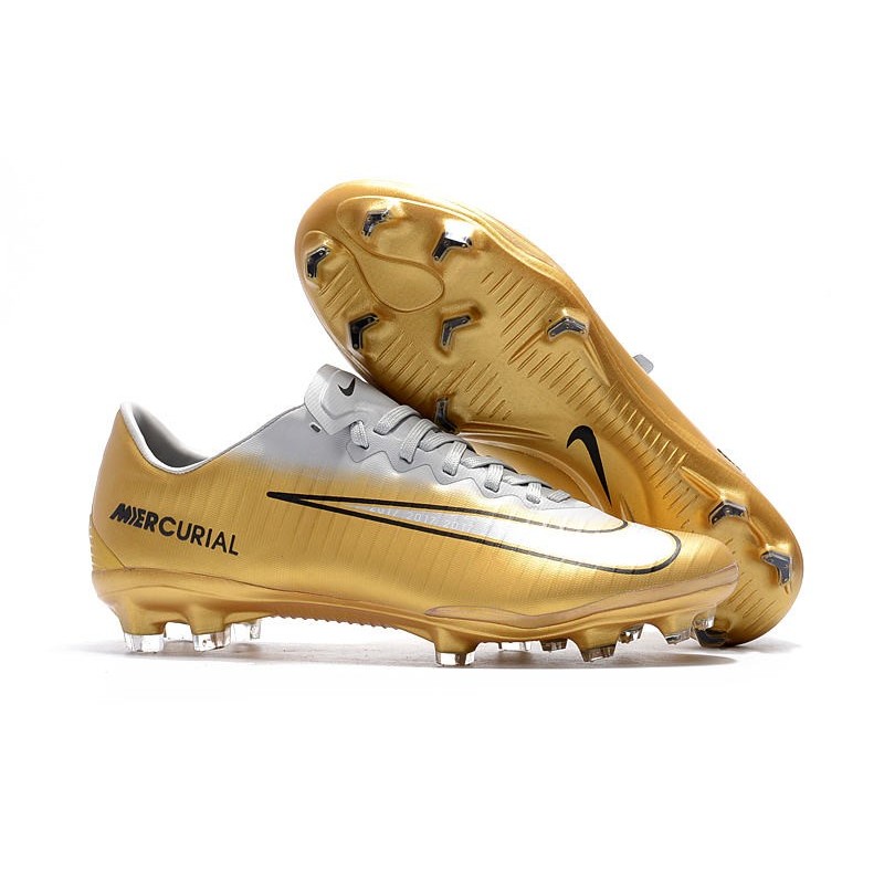 mercurial gold and white