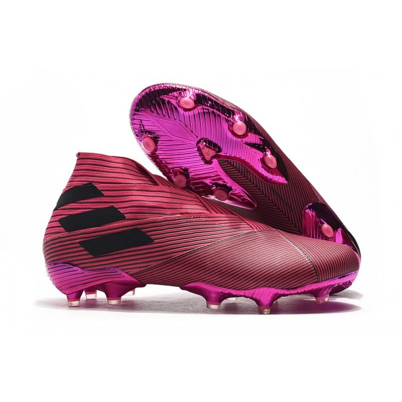 FG Soccer Cleats Shock Pink White Core 
