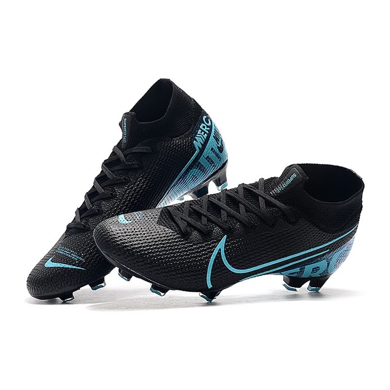 Nike Mercurial Superfly 7 Elite Fg New Boots Black Blue
