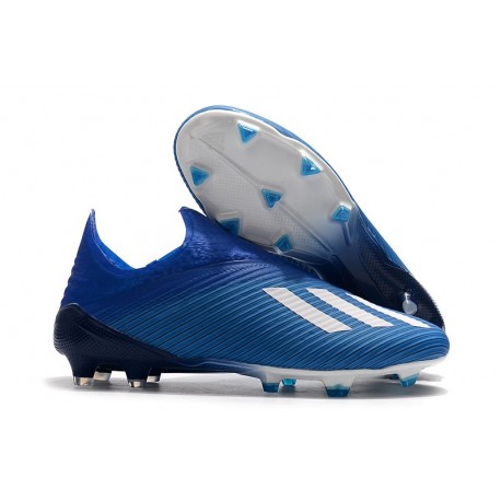 x 19 firm ground cleats blue