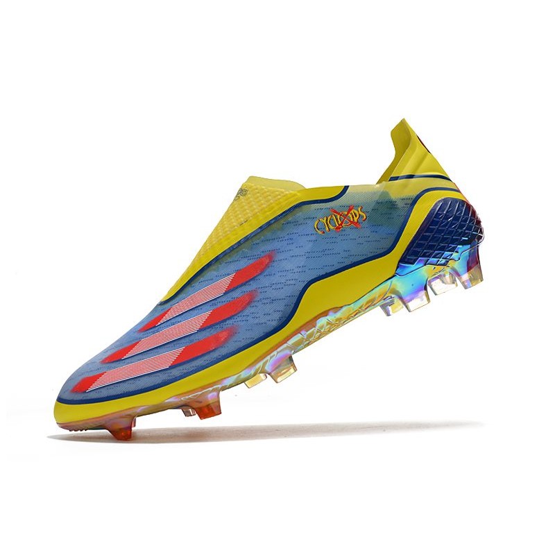 adidas X Ghosted + FG X-Men Cyclops - Blue /Vivid Red/ Bright Yellow